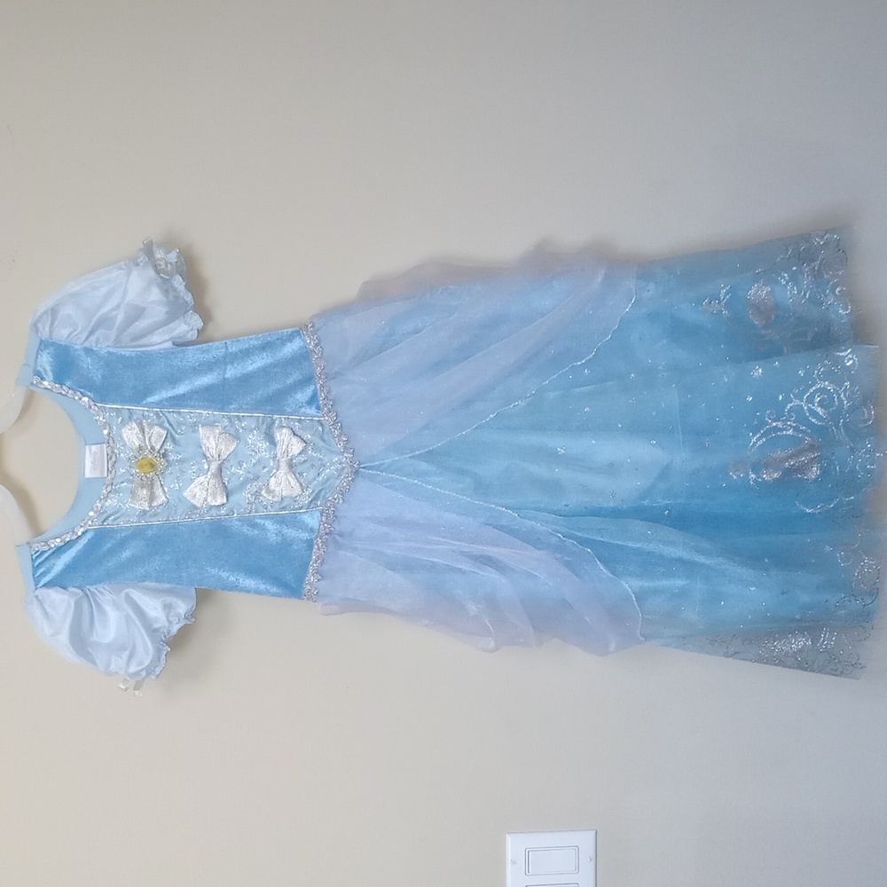 Authentic Disney Store  Blue Cinderella Costume